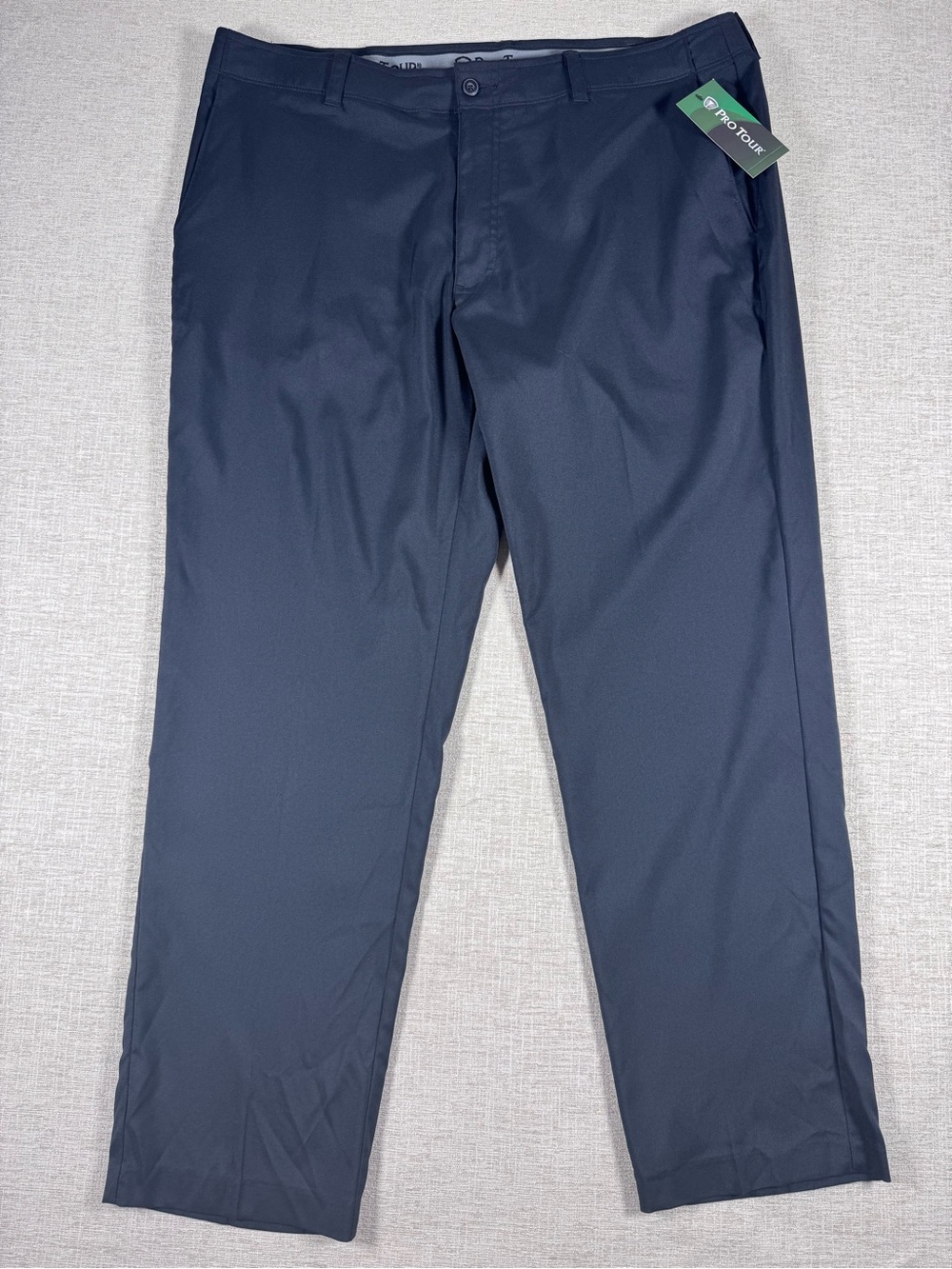 Men's Black Stretch Pro Tour Golf Pants 38x30